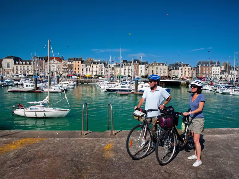 Sur le port de Dieppe