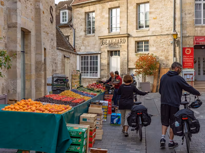 Le marché de Senlis