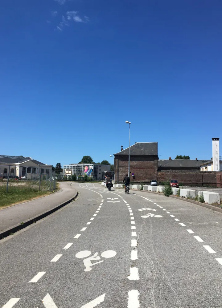 Voie cyclable Dieppe