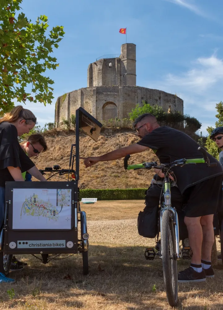 Visite du château de Gisors