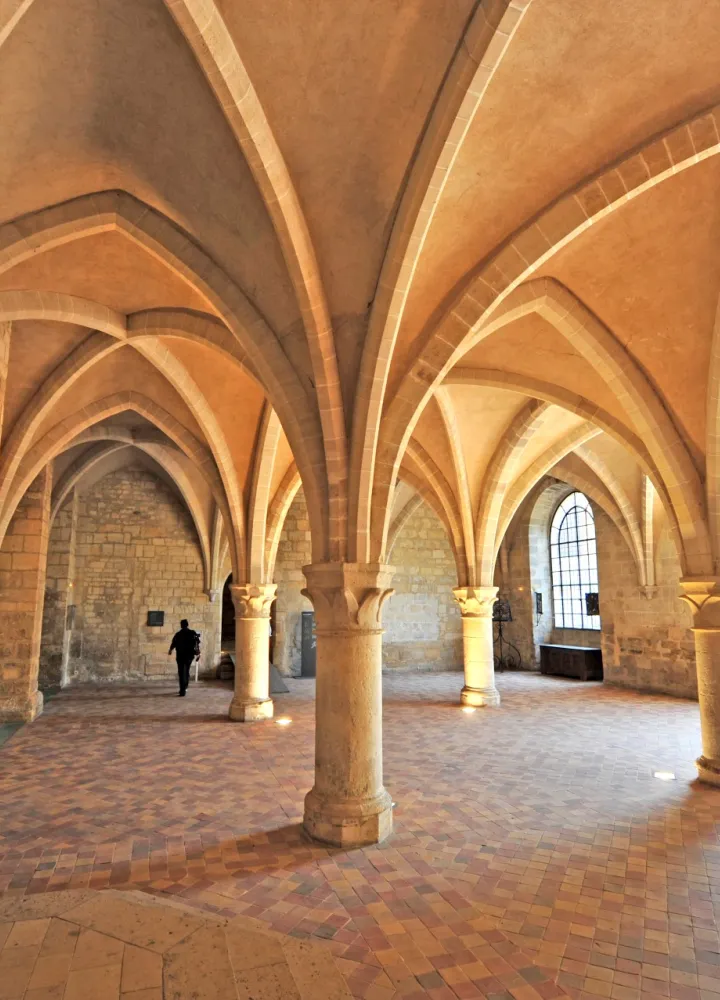 Voûtes à l'abbaye de Royaumont