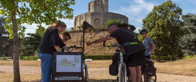 Visite du château de Gisors