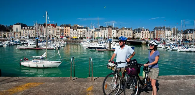 Sur le port de Dieppe