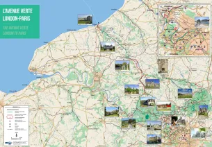 Une carte détaillée de l'itinéraire
